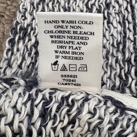 Ann Taylor Marled Linen Blend Knit Tunic Sweater, Size S - Picture 8 of 12